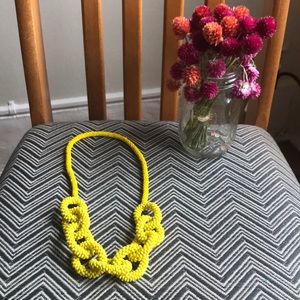 Hand-beaded necklace from Rwanda